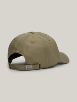 Czapki Z Daszkiem|Czapki I Szaliki*Tommy Hilfiger 6-panelowa Czapka Bejsbolowa Z Flagą Hilfiger UTILITY OLIVE
