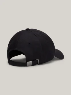Czapki Z Daszkiem|Czapki I Szaliki*Tommy Hilfiger 6-panelowa Czapka Bejsbolowa Z Logo BLACK
