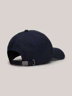 Czapki Z Daszkiem|Czapki I Szaliki*Tommy Hilfiger 6-panelowa Czapka Bejsbolowa Z Logo SPACE BLUE