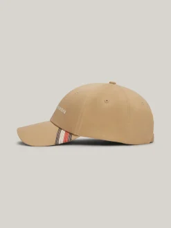 Czapki Z Daszkiem|Czapki I Szaliki*Tommy Hilfiger 6-panelowa Czapka Bejsbolowa Z Logo CLASSIC KHAKI