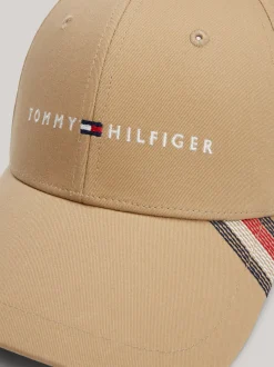 Czapki Z Daszkiem|Czapki I Szaliki*Tommy Hilfiger 6-panelowa Czapka Bejsbolowa Z Logo CLASSIC KHAKI