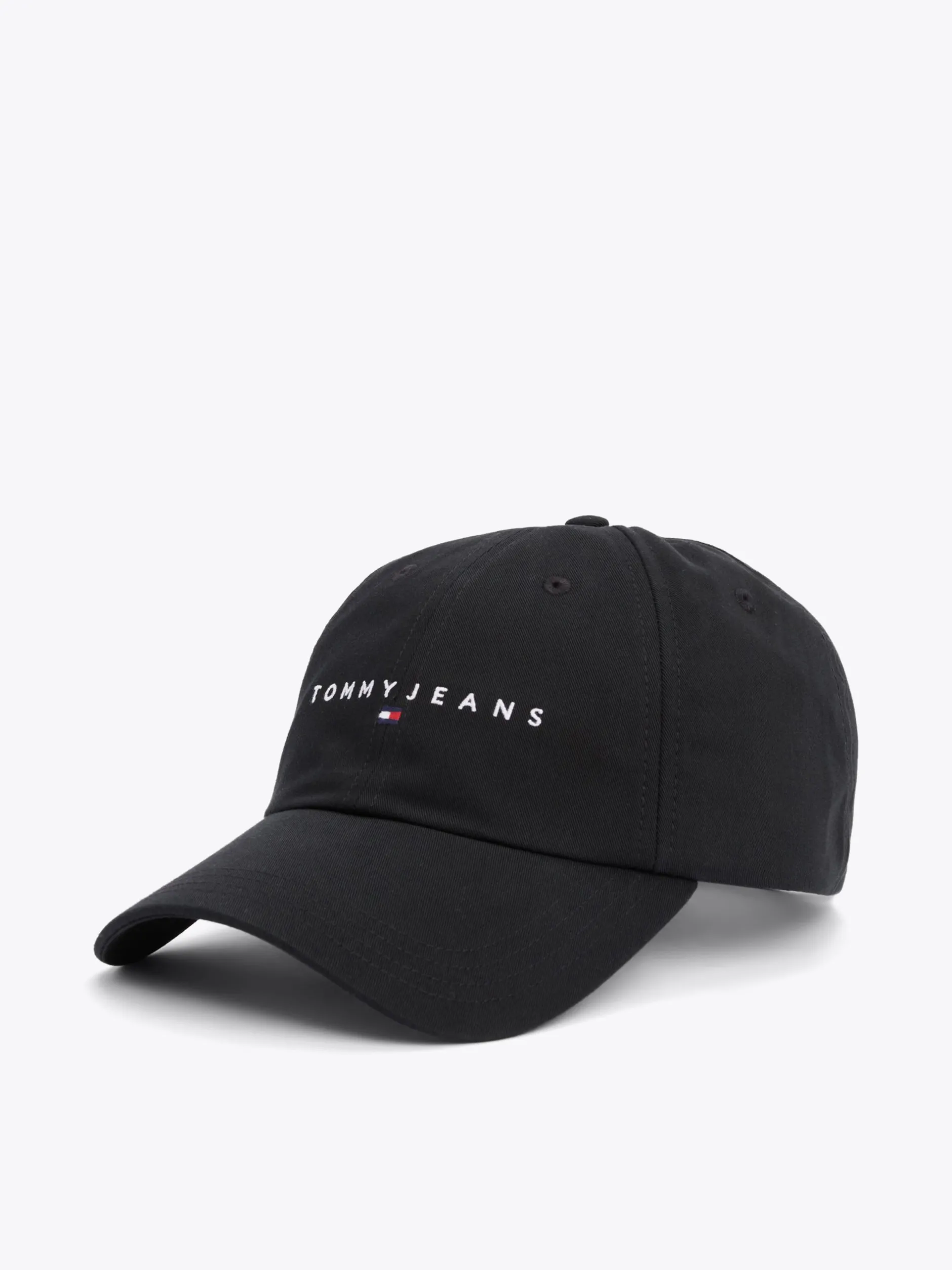 Czapki Z Daszkiem|Czapki I Szaliki*Tommy Hilfiger 6-panelowa Czapka Bejsbolowa Z Logo BLACK