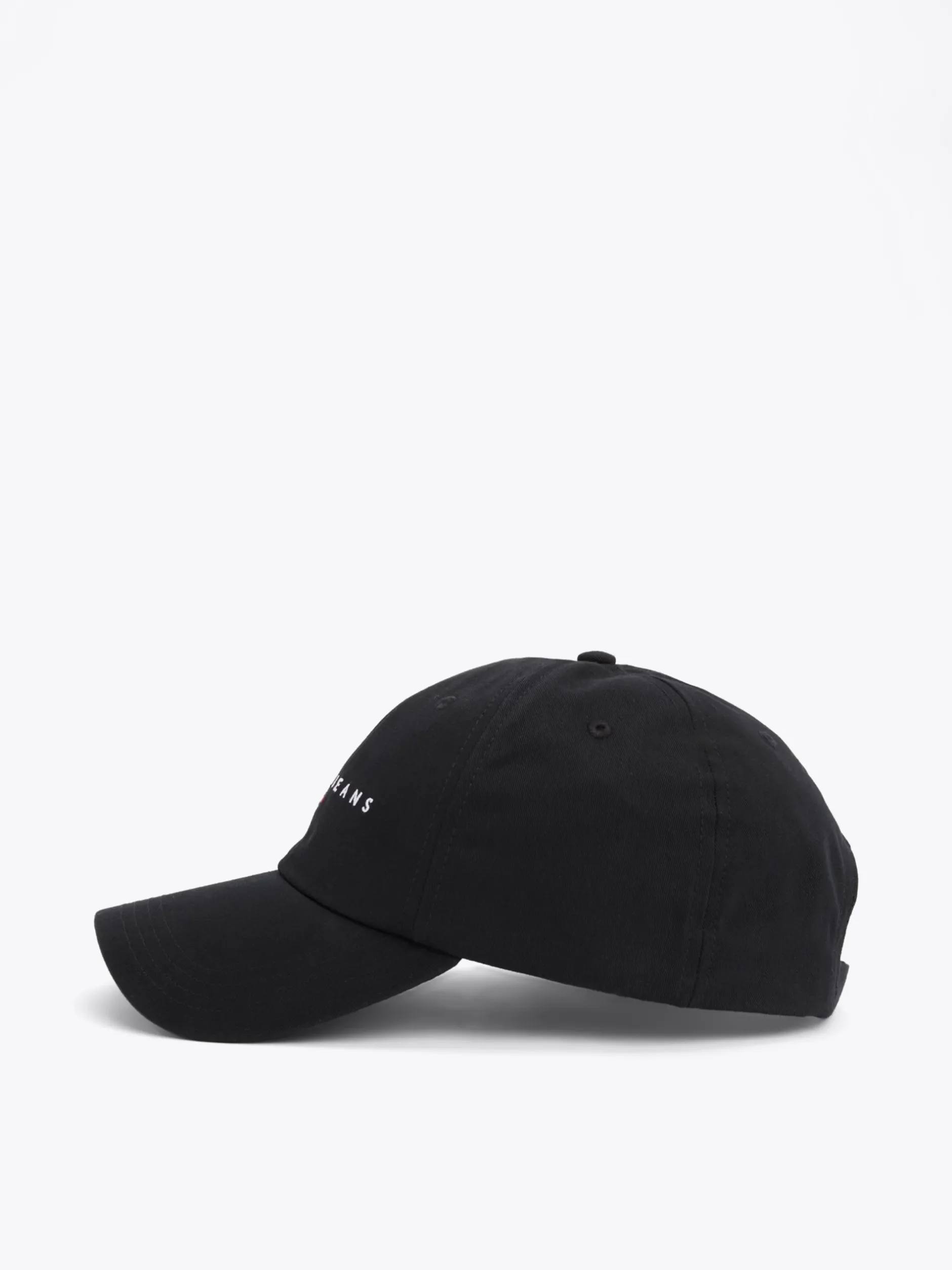 Czapki Z Daszkiem|Czapki I Szaliki*Tommy Hilfiger 6-panelowa Czapka Bejsbolowa Z Logo BLACK