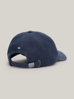 Czapki Z Daszkiem|Czapki I Szaliki*Tommy Hilfiger 6-panelowa Czapka Z Daszkiem I Flagą Hilfiger AEGEAN SEA