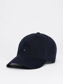 Czapki Z Daszkiem|Czapki I Szaliki*Tommy Hilfiger 6-panelowa Czapka Z Daszkiem I Flagą Hilfiger SPACE BLUE