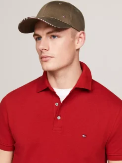 Czapki Z Daszkiem|Czapki I Szaliki*Tommy Hilfiger 6-panelowa Czapka Z Daszkiem Corporate UTILITY OLIVE