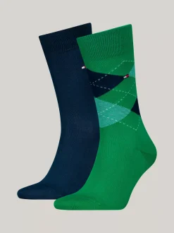 Skarpetki & Rajstopy*Tommy Hilfiger Para Metalicznych Skarpet W Groszki WHITE / GREEN