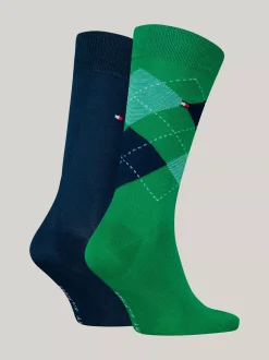 Skarpetki & Rajstopy*Tommy Hilfiger Para Metalicznych Skarpet W Groszki WHITE / GREEN