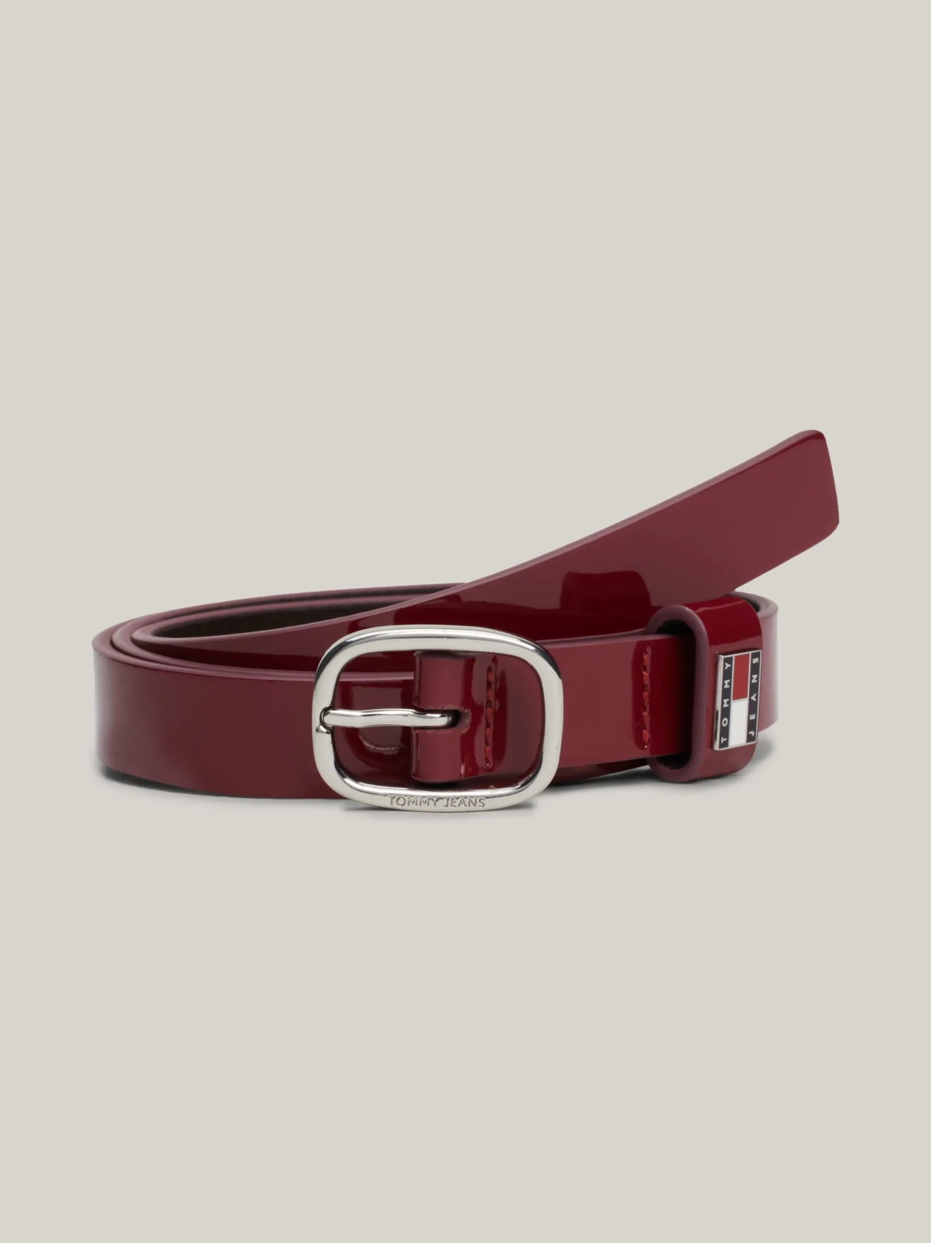 Paski*Tommy Hilfiger Pasek Z Lakierowanej Skóry Z Logo RED CARPET