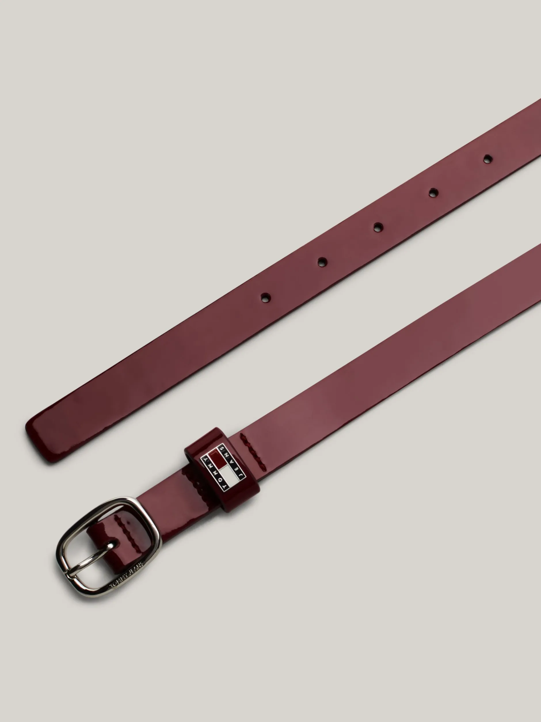 Paski*Tommy Hilfiger Pasek Z Lakierowanej Skóry Z Logo RED CARPET