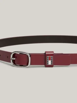 Paski*Tommy Hilfiger Pasek Z Lakierowanej Skóry Z Logo RED CARPET