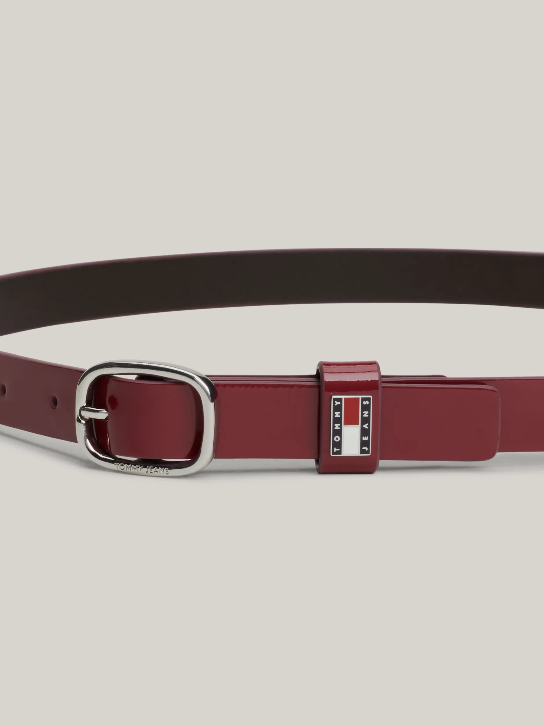 Paski*Tommy Hilfiger Pasek Z Lakierowanej Skóry Z Logo RED CARPET