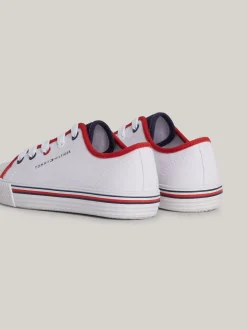 Obuwie I Akcesoria|Obuwie I Akcesoria*Tommy Hilfiger Płócienne Buty Sportowe Z Blokami Kolorów WHITE/BLUE/RED