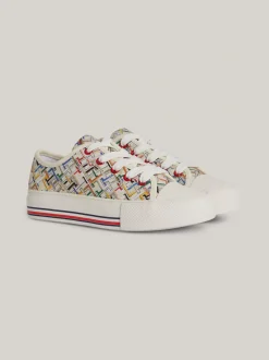 Obuwie I Akcesoria*Tommy Hilfiger Płócienne Buty Sportowe Z Monogramem TH MULTICOLOR