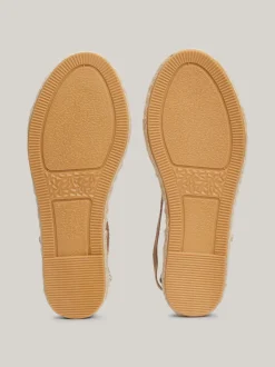 Obuwie I Akcesoria*Tommy Hilfiger Płócienne Espadryle Z Paskami BEIGE