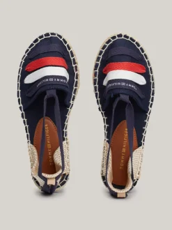 Obuwie I Akcesoria*Tommy Hilfiger Płócienne Espadryle Z Paskami BLUE