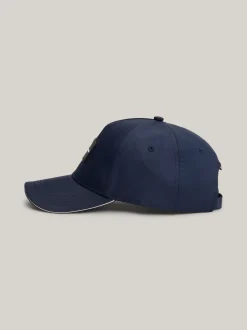 Czapki Z Daszkiem|Czapki I Szaliki*Tommy Hilfiger Pięciopanelowa Bejsbolówka Z Kolekcji Corporate SPACE BLUE