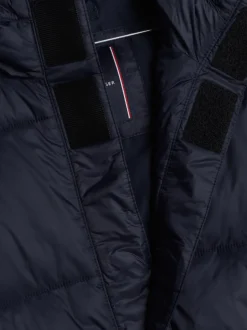 Kurtki*Tommy Hilfiger Pikowana Kurtka Adaptive Z Blokami Kolorów DESERT SKY COLORBLOCK
