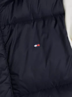 Kurtki*Tommy Hilfiger Pikowana Kurtka Adaptive Z Blokami Kolorów DESERT SKY COLORBLOCK