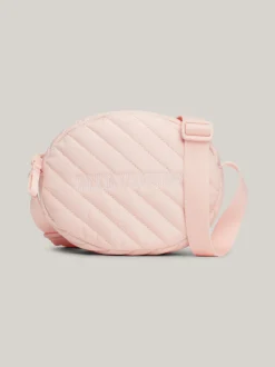 Obuwie I Akcesoria*Tommy Hilfiger Pikowana Torebka Dziecięca Hilfiger Monotype SOFT PINK