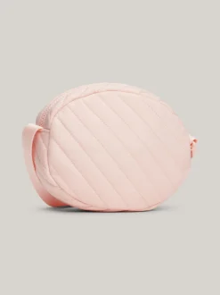Obuwie I Akcesoria*Tommy Hilfiger Pikowana Torebka Dziecięca Hilfiger Monotype SOFT PINK