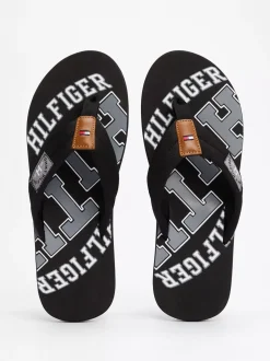 Sandały I Japonki*Tommy Hilfiger Plażowe Klapki Tommy BLACK