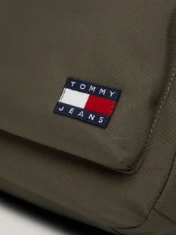 Plecaki*Tommy Hilfiger Plecak Essential Z Naszywką PEWTER GREEN