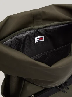 Plecaki*Tommy Hilfiger Plecak Essential Z Naszywką PEWTER GREEN