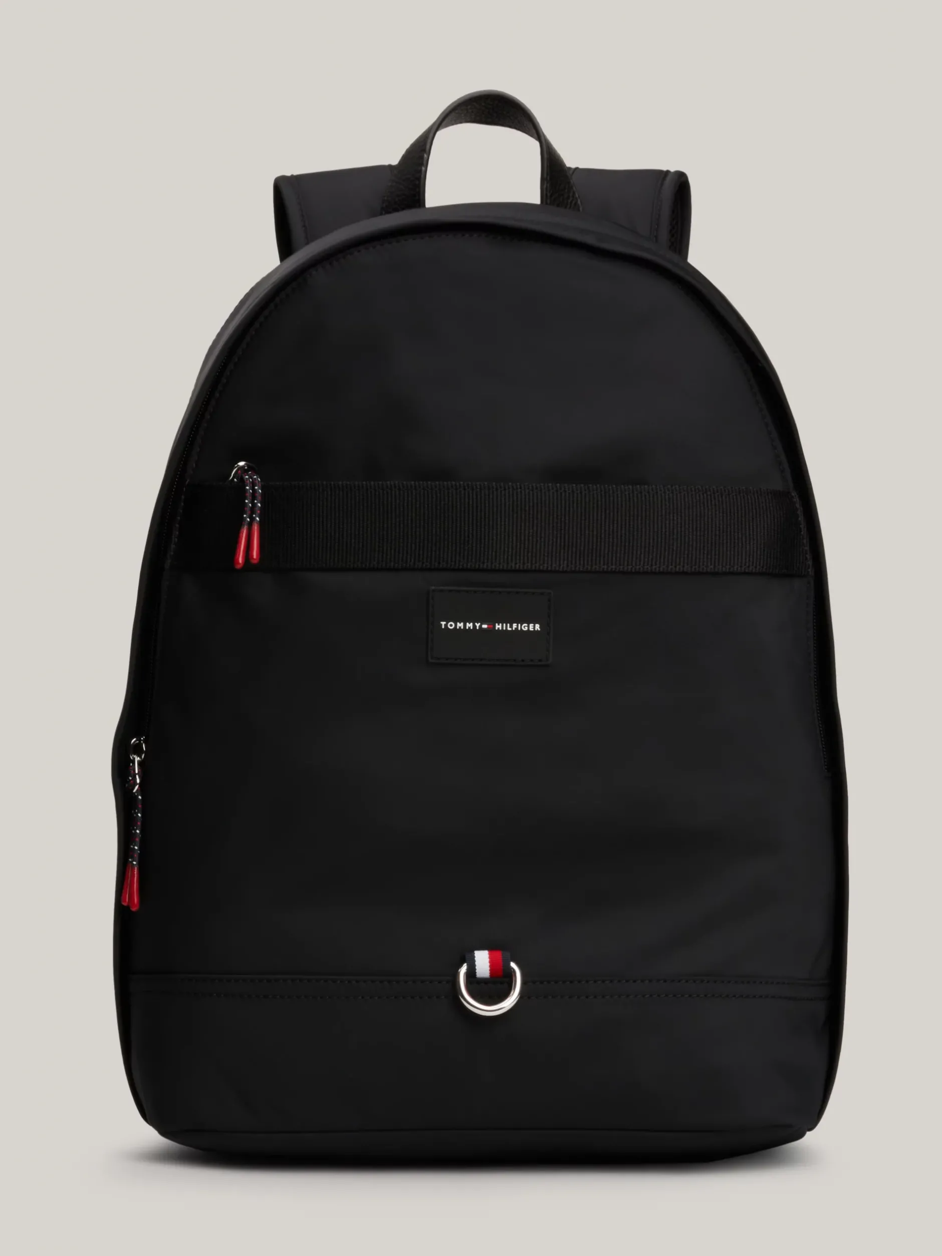 Plecaki*Tommy Hilfiger Plecak Na Laptop Z Logo BLACK