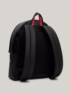 Plecaki*Tommy Hilfiger Plecak O Fasonie Kopułowym Z Logo BLACK