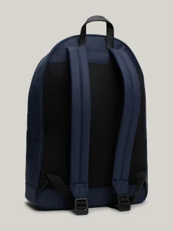 Plecaki*Tommy Hilfiger Plecak O Fasonie Kopułowym Z Teksturowanym Logo SPACE BLUE