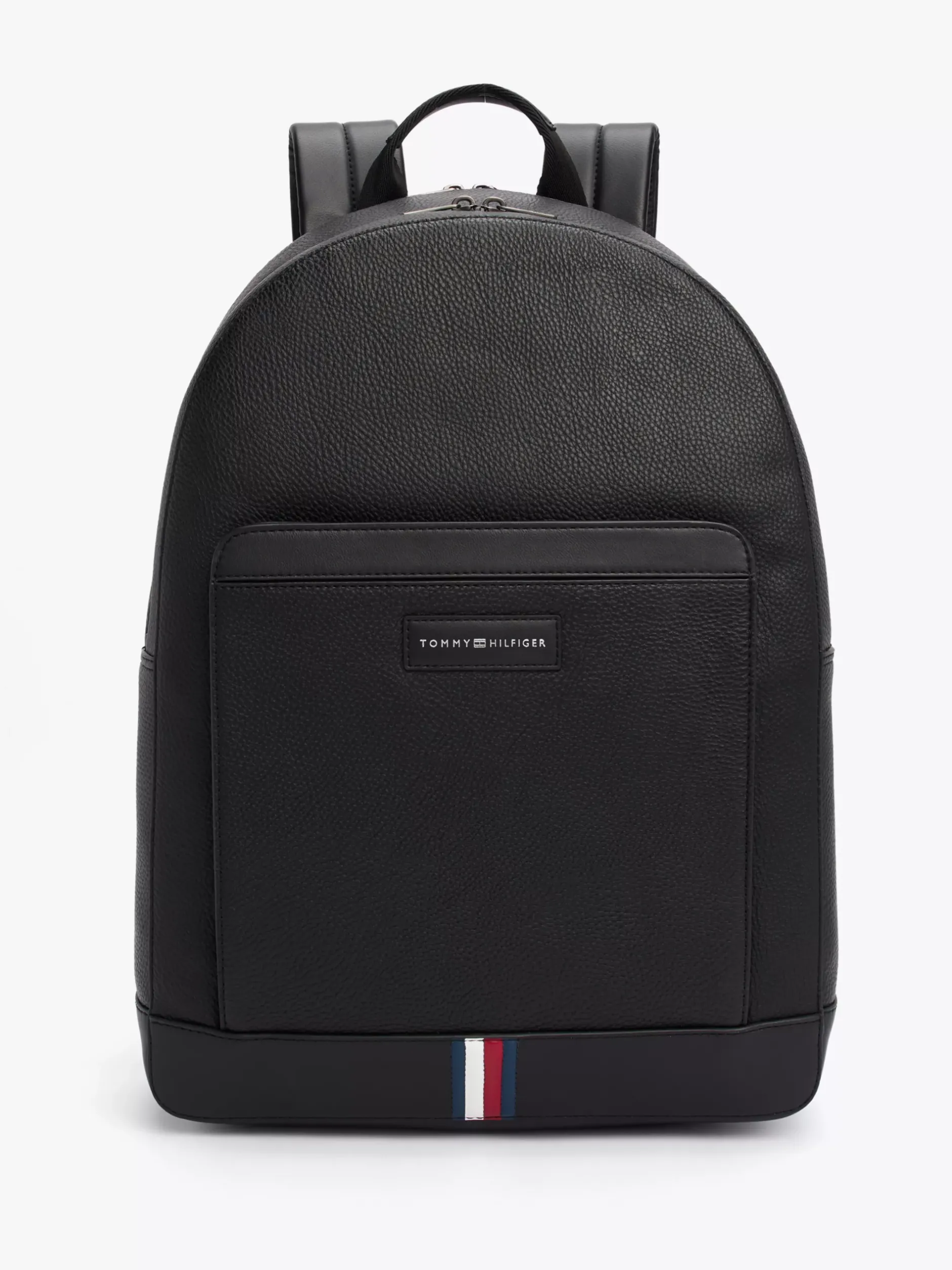 Plecaki*Tommy Hilfiger Plecak TH Business O Groszkowanej Fakturze BLACK