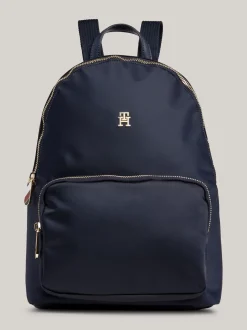 Plecaki*Tommy Hilfiger Plecak TH Emblem Z Plakietką SPACE BLUE