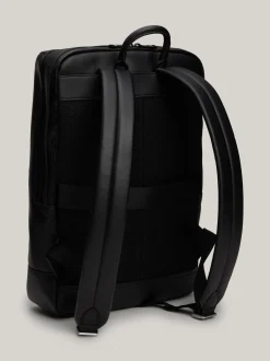 Plecaki*Tommy Hilfiger Plecak Z Kieszenią Na Laptopa BLACK