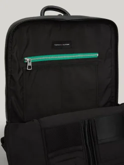 Plecaki*Tommy Hilfiger Plecak Z Kieszenią Na Laptopa BLACK
