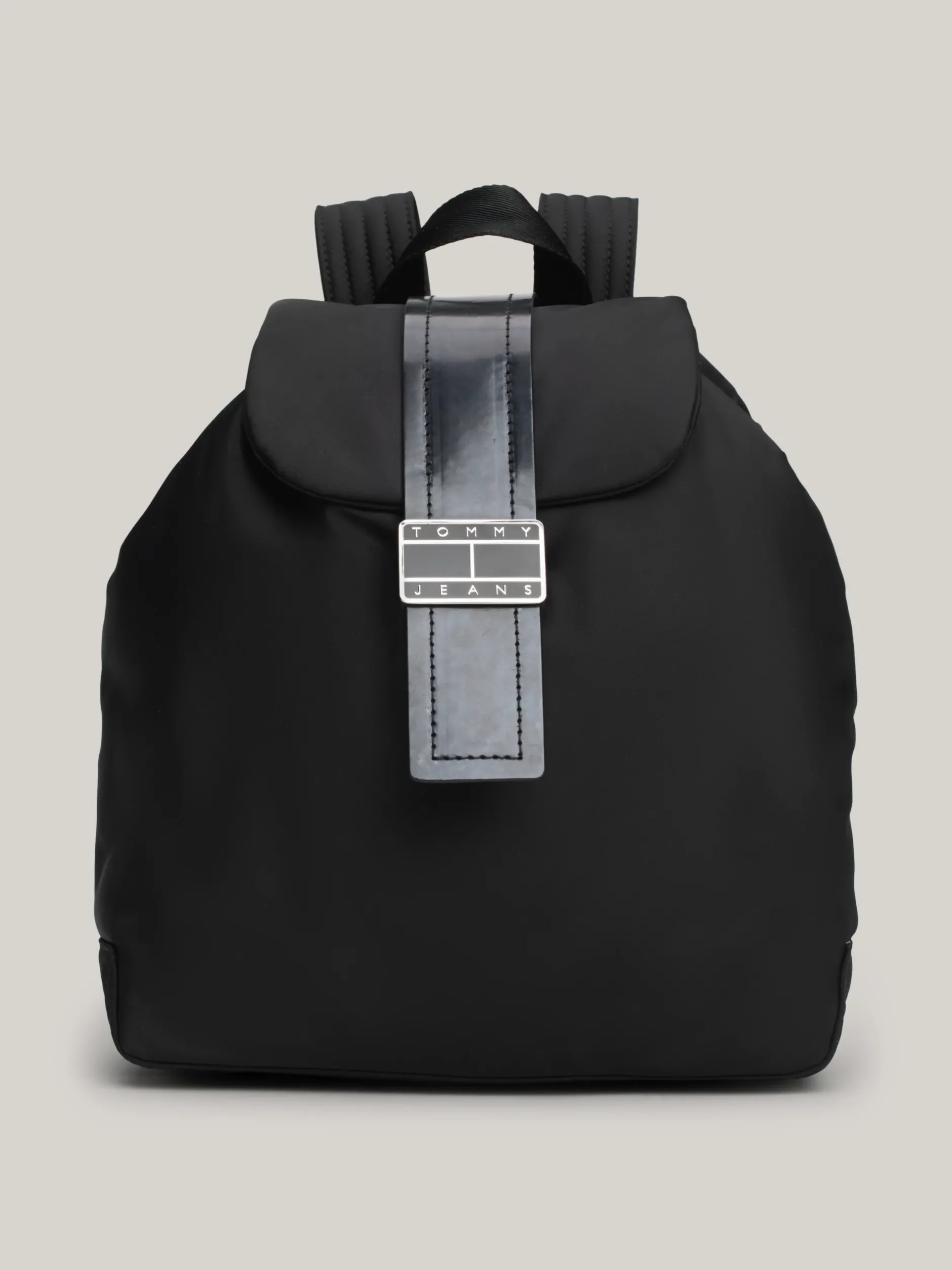 Plecaki*Tommy Hilfiger Plecak Z Klapką I Logo Z Kolekcji Stardust BLACK