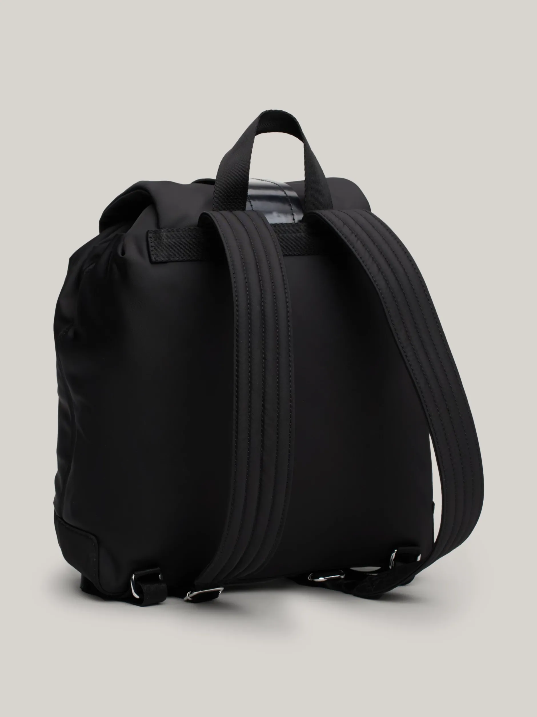 Plecaki*Tommy Hilfiger Plecak Z Klapką I Logo Z Kolekcji Stardust BLACK