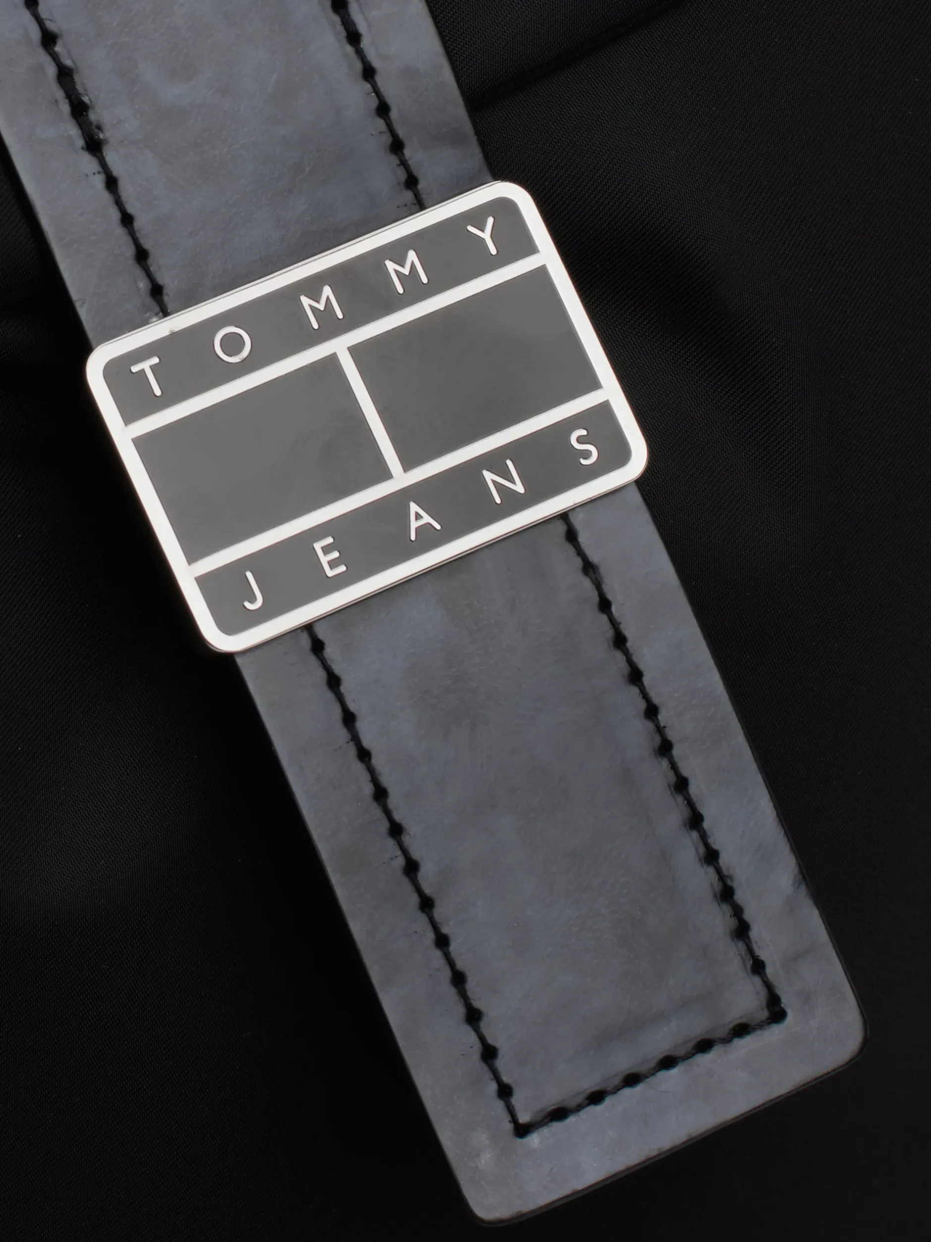 Plecaki*Tommy Hilfiger Plecak Z Klapką I Logo Z Kolekcji Stardust BLACK