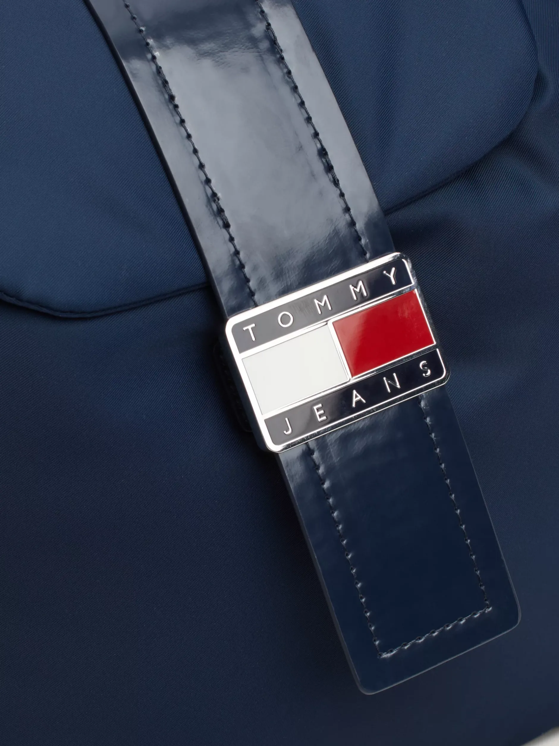 Plecaki*Tommy Hilfiger Plecak Z Klapką I Logo Z Kolekcji Stardust DARK NIGHT NAVY