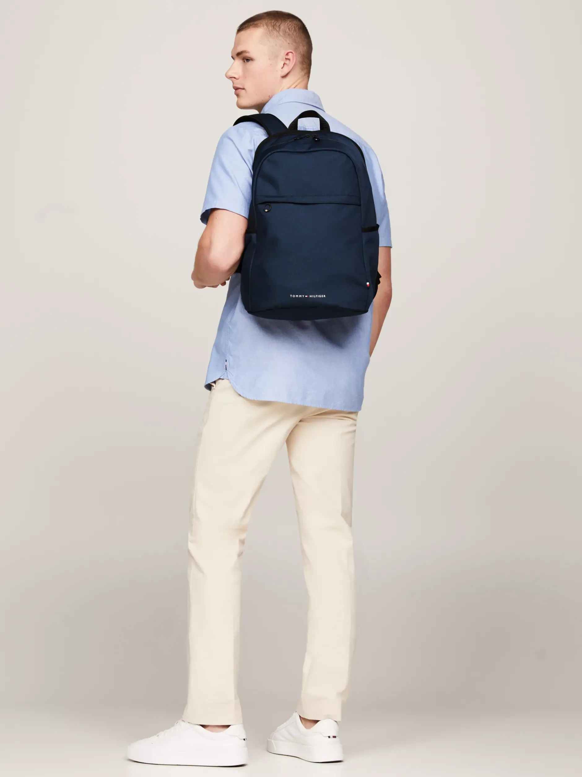 Plecaki*Tommy Hilfiger Plecak Z Przegrodą Na Laptopa I Logo STORM SURGE