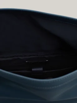 Plecaki*Tommy Hilfiger Plecak Ze Zwijaną Górą I Logo Hilfiger MILITARY DENIM