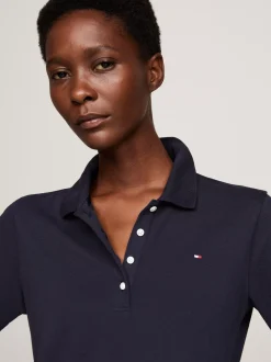 Koszulki Polo*Tommy Hilfiger Polo O Regularnym Kroju Z Wyhaftowaną Flagą DESERT SKY