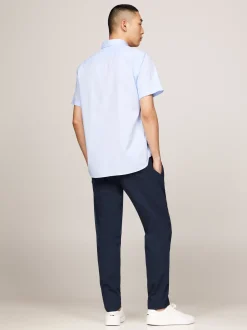 Koszule*Tommy Hilfiger Popelinowa Koszula O Regularnym Kroju SWEET BLUE