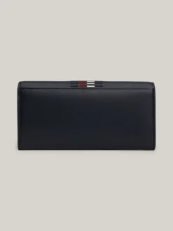 Portfele & Breloczki Do Kluczy*Tommy Hilfiger Portfel Chic Z Monogramem SPACE BLUE