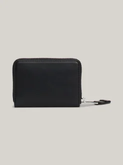 Portfele & Breloczki Do Kluczy*Tommy Hilfiger Portfel Essential Zapinany Na Zamek Z Logo BLACK