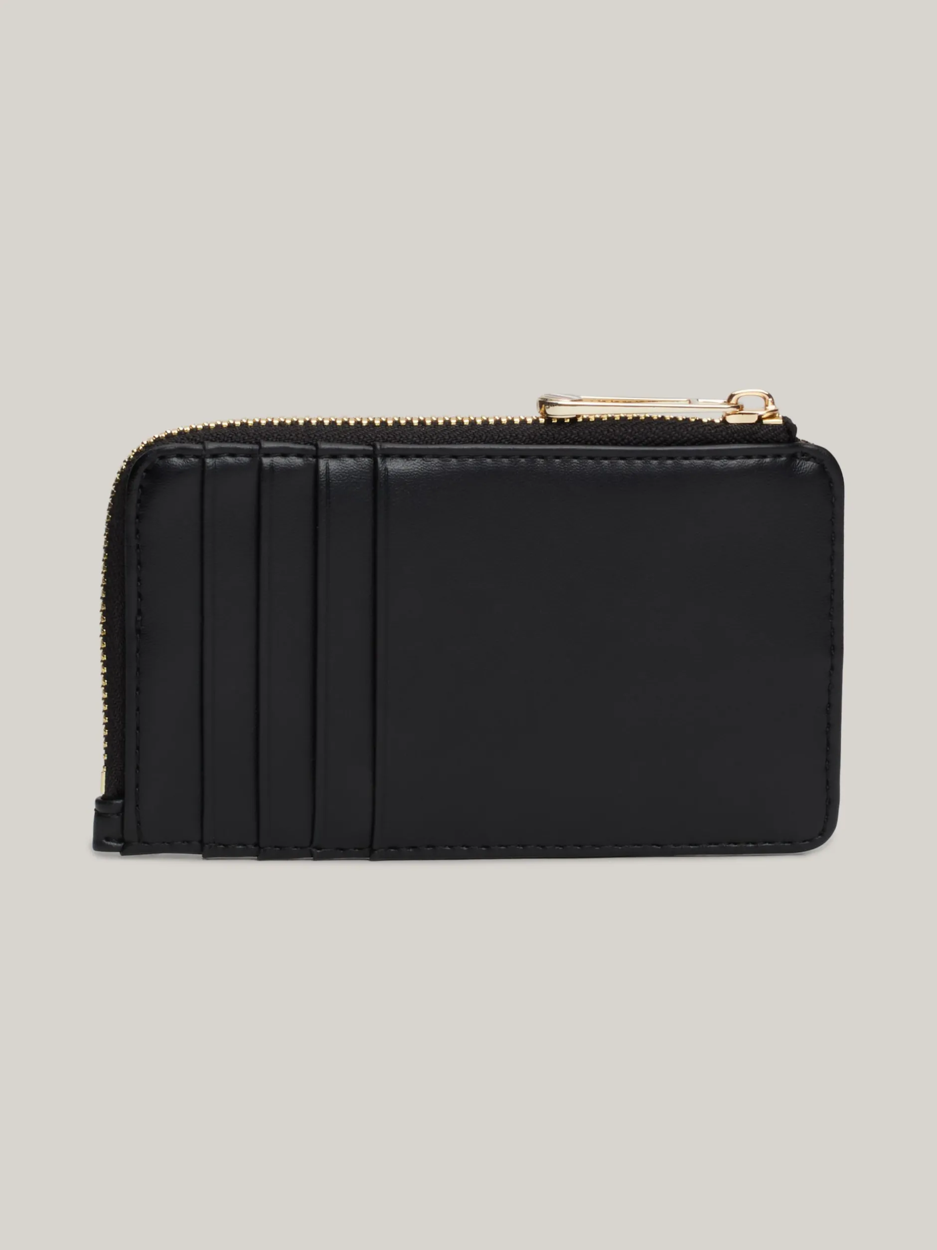 Portfele & Breloczki Do Kluczy*Tommy Hilfiger Portfel TH Jacquard Z Monogramem BLACK