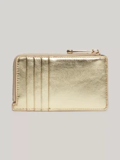 Portfele & Breloczki Do Kluczy*Tommy Hilfiger Portfel Z Monogramem TH GOLD