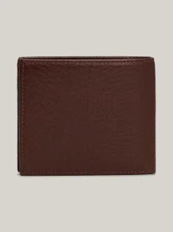 Portfele & Breloczki Do Kluczy*Tommy Hilfiger Portfel Ze Skóry Premium Na Karty I Bilon COGNAC