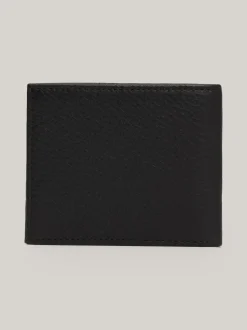 Portfele & Breloczki Do Kluczy*Tommy Hilfiger Portfel Ze Skóry Premium Na Karty BLACK