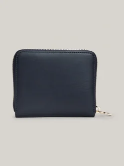 Portfele & Breloczki Do Kluczy*Tommy Hilfiger Portmonetka Corporate Z Zamkiem SPACE BLUE